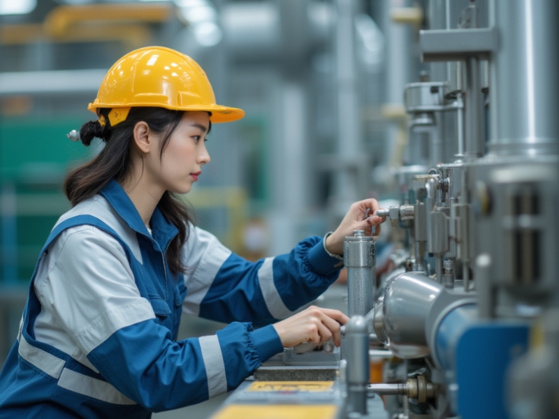 氮化爐氨分解現(xiàn)場