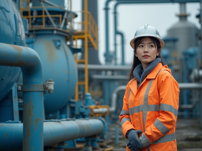 噴淋冷卻塔現(xiàn)場(chǎng)