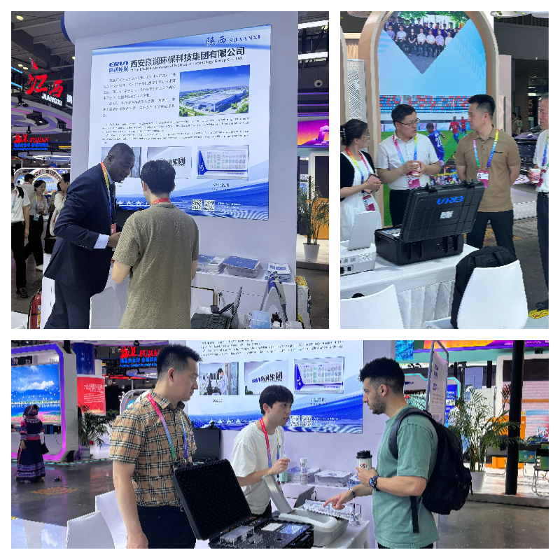 第四屆中國—非洲經(jīng)貿(mào)博覽會贏潤集團(tuán)工作人員與參與人員進(jìn)行交流 第四屆中國—非洲經(jīng)貿(mào)博覽會贏潤集團(tuán)工作人員與參與人員進(jìn)行交流