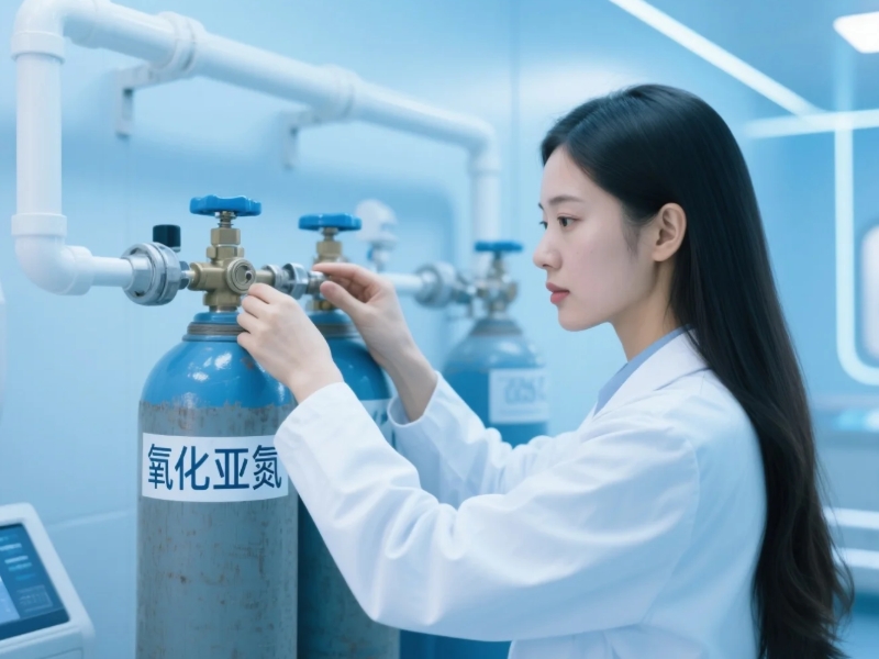 醫(yī)療機構(gòu)氧化亞氮泄漏現(xiàn)場圖