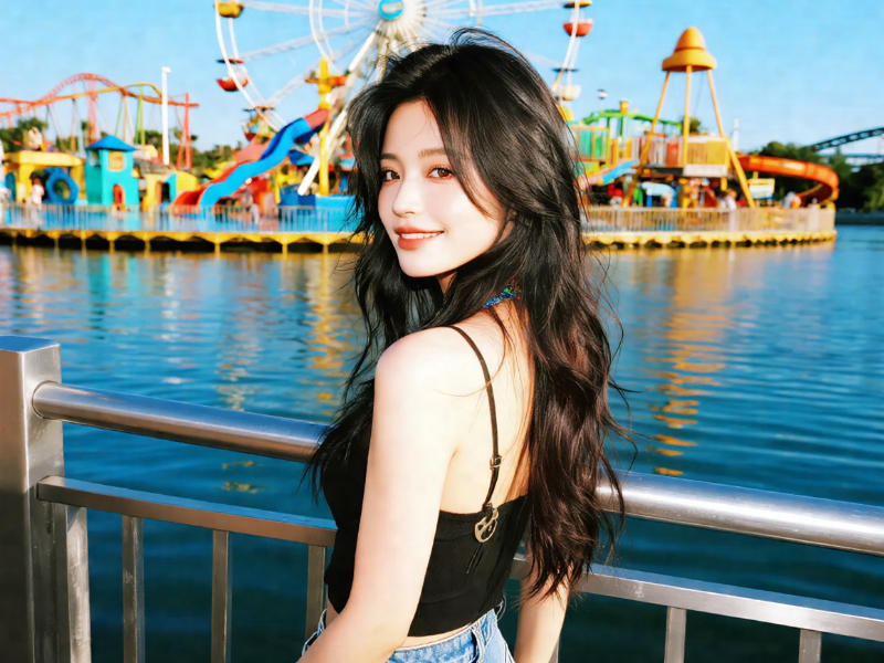 水上樂(lè)園現(xiàn)場(chǎng)圖