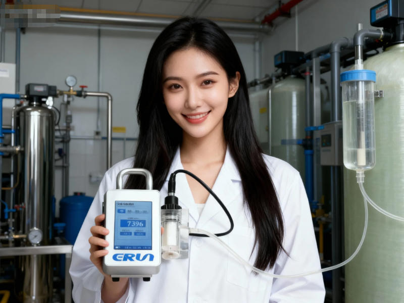 軟化水處理系統(tǒng)微量溶解氧測(cè)定現(xiàn)場(chǎng)