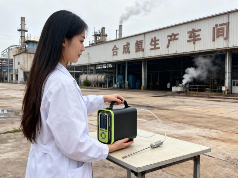 化肥廠合成氨生產(chǎn)車間現(xiàn)場惡臭測定