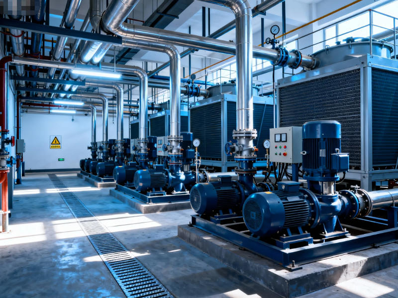 大型工業(yè)循環(huán)冷卻水系統(tǒng)現(xiàn)場 大型工業(yè)循環(huán)冷卻水系統(tǒng)現(xiàn)場