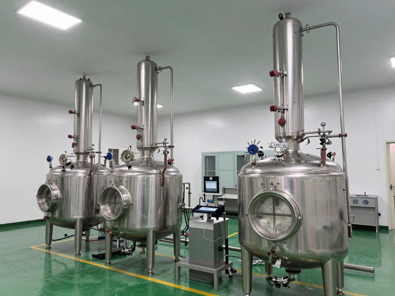 精細化工醫(yī)藥生產(chǎn)企業(yè)碳酸二甲酯反應釜現(xiàn)場